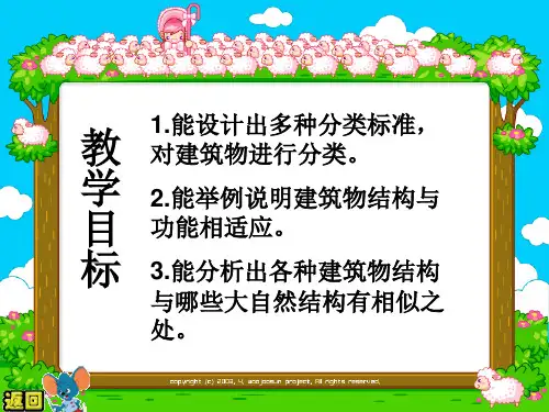 2022年冀教小学科学六下册《巧妙的结构》公开课课件