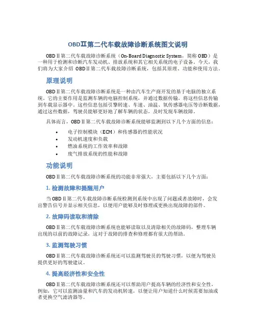 OBDⅡ第二代车载故障诊断系统图文说明