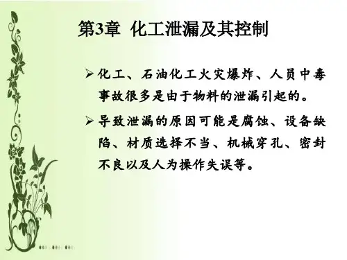 3 液体泄露模式及其计算
