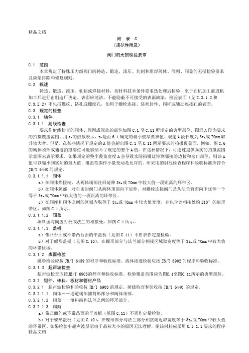 (整理)《铜制阀门一般要求》(草案-NEQ ASME B16.34-)(三).