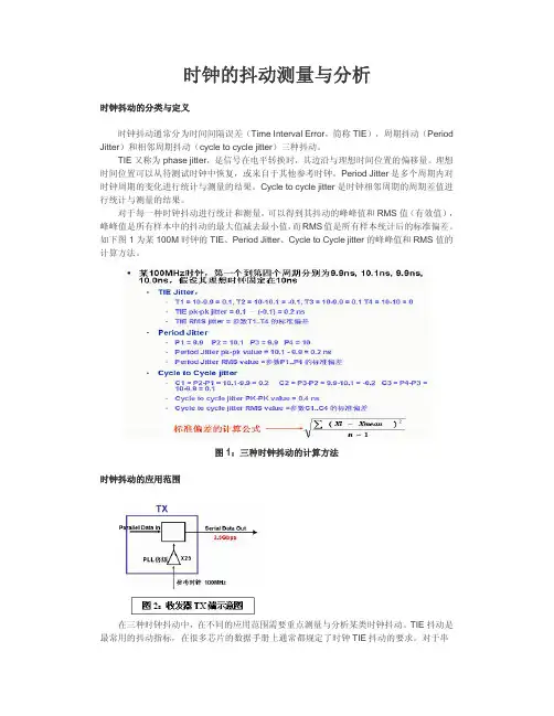 时钟的抖动测量与分析