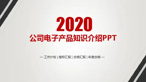 公司电子产品知识介绍PPT