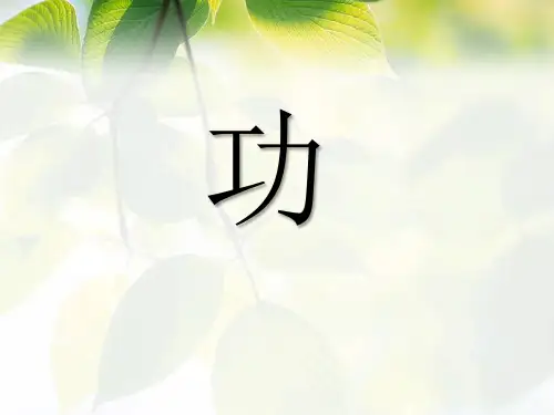 人教版高中物理必修二第七章第二节《功》 课件(共17张PPT)