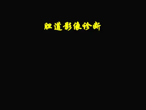 胆道影像诊断
