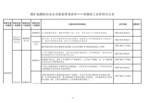 9 煤矿地测防治水