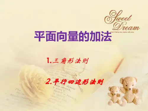 平面向量的加法公开课课件
