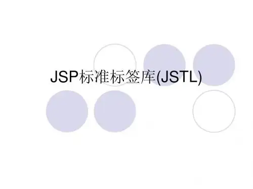第15章JSP标准标签库JSTL_core_luo