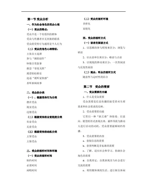 受众分析