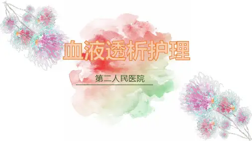 血透护理查房