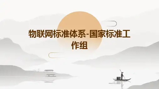 物联网标准体系-国家标准工作组