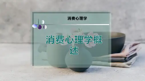 消费心理学概述
