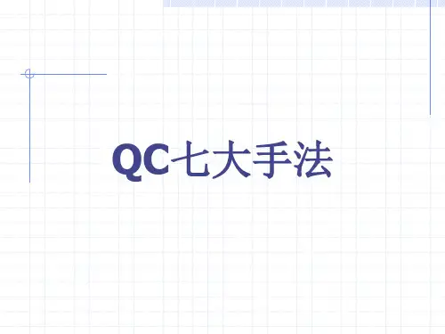 QC7大手法