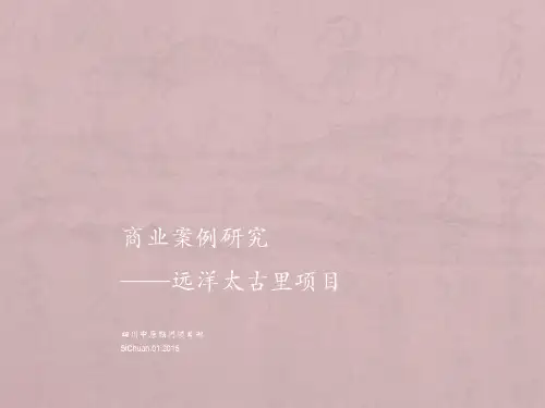远洋太古里解析