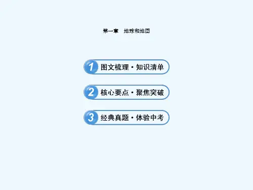 鲁教版(五四制)六年级上册第一章地球和地图复习课件