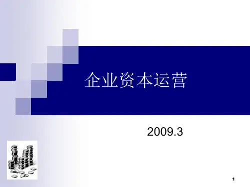 企业资本运营实战与技术.pptx