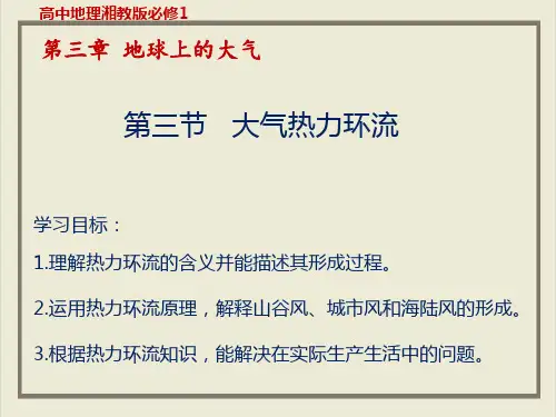 课件大气的热力环流湘教版必修一地理PPT课件_优秀版
