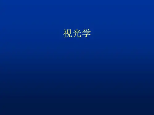 眼科学：眼视光学