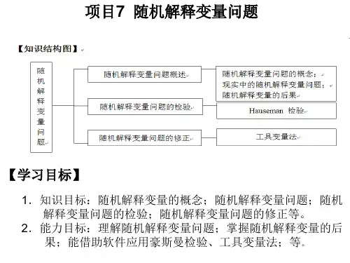 第七章 随机解释变量问题