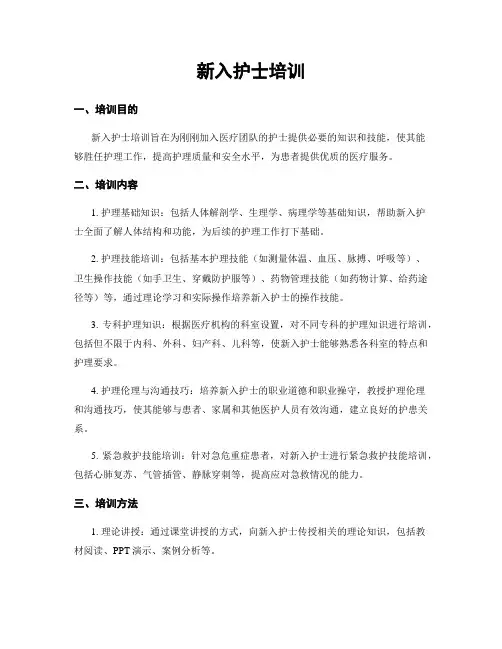 新入护士培训