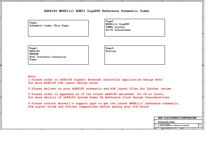 AX88180_M88E1111_RGMII_REFERENCE_SCHEMATIC_V142