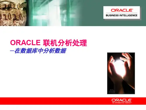 Oracle OLAP介绍