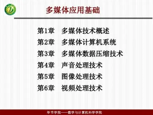 多媒体技术与应用1