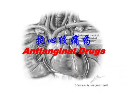 《药理学基础》抗心绞痛药  ppt课件
