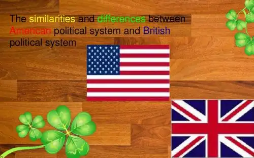 美英政治对比