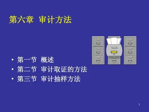第六章  审计方法