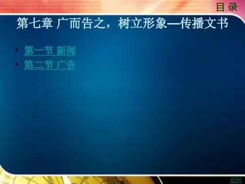 传播 文书
