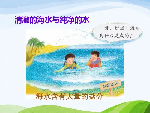 新粤教版三年级上册科学第8课物质的溶解教学ppt课件