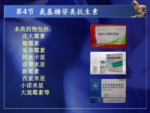 氨基糖苷类