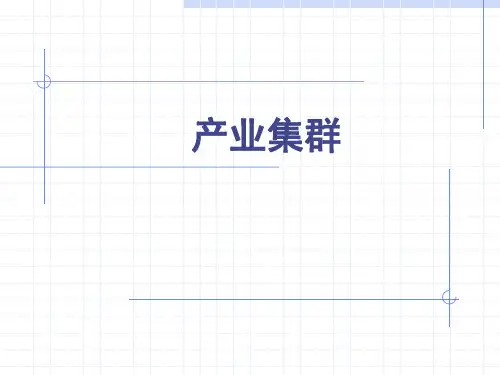 产业集群的课件