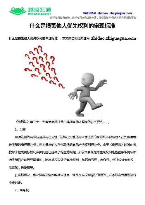 什么是损害他人优先权利的审理标准