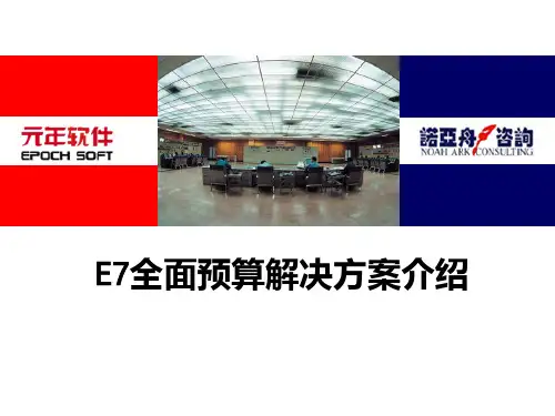 元年全面预算管理介绍PPT课件