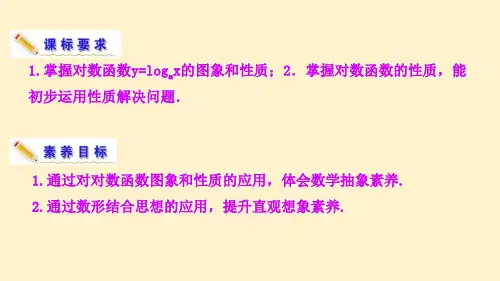 【高中数学】2023-2024学年北师大版必修第一册对数函数y=logax的图象和性质课件(22张)