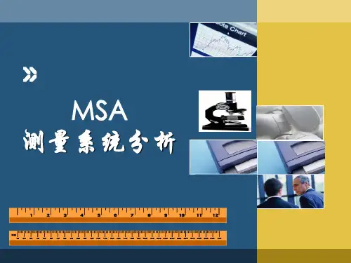 MSA培训教材-完整版