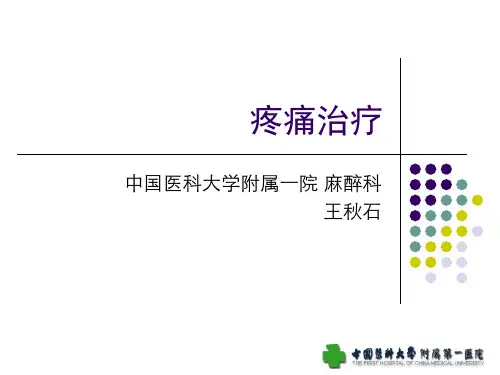 疼痛治疗(外科学-九章)