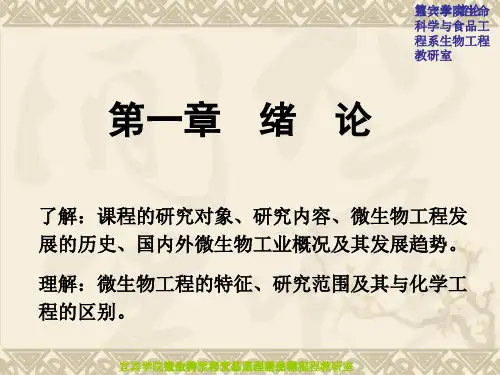 微生物工程工艺原理-宜宾学院1_PPT幻灯片