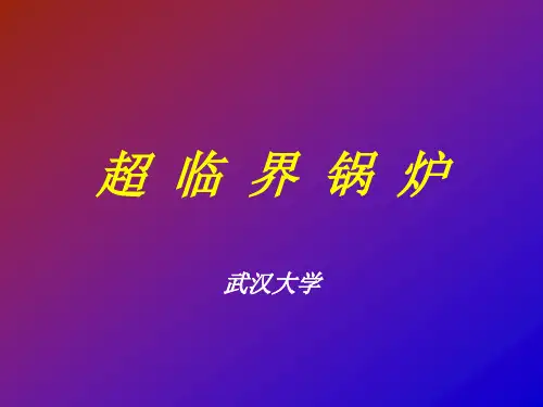600MW超临界锅炉