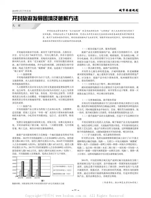 开封旅游发展困境及破解方法