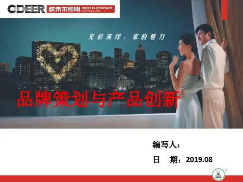 品牌策划与产品创新