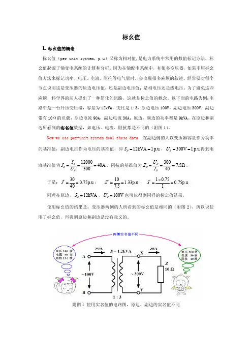 标幺值
