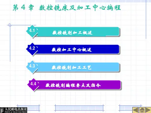 第四章数控编程与操作