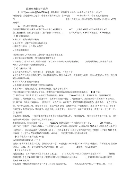 沙迪克操作手册