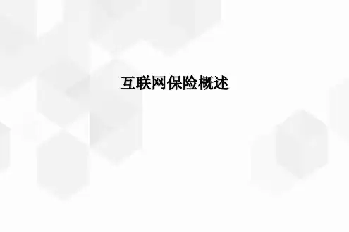 互联网保险概述