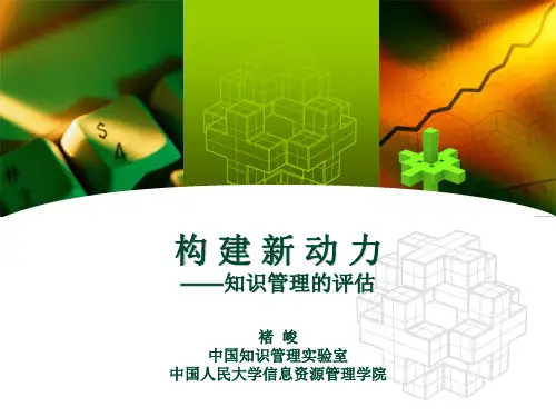 知识管理的评估