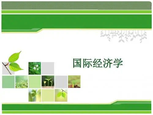 说课《国际经济学》