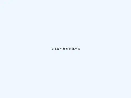 交流发电机发电原理图-PPT