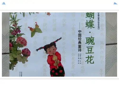 儿童诗集：蝴蝶豌豆花